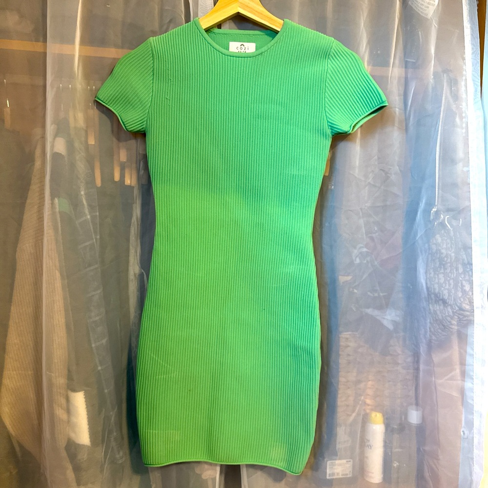 Green dress